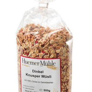 Dinkel Knusper Müsli