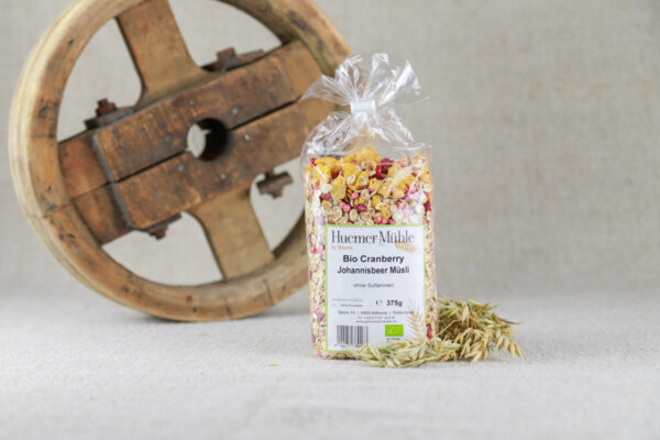 Bio Cranberry Johannisbeer Müsli