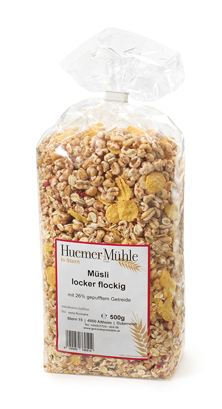 Müsli locker flockig